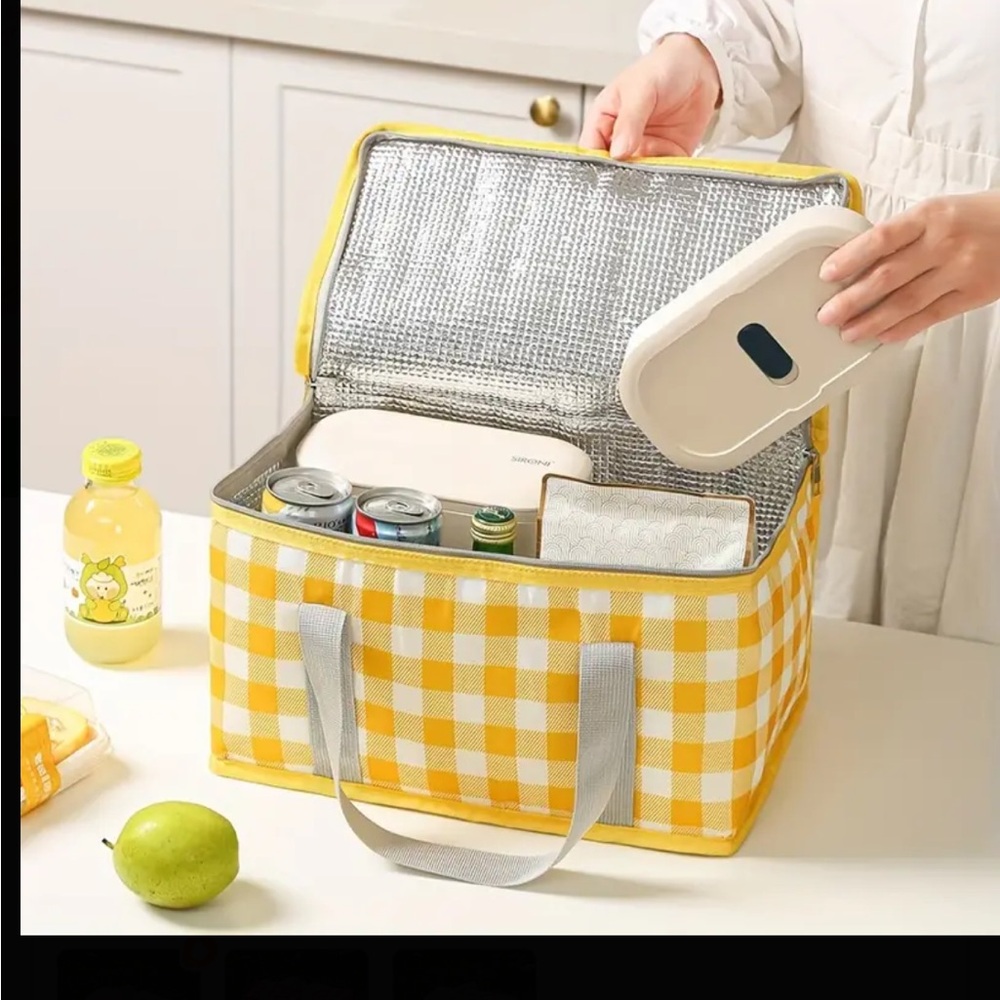 Buy now Insulated Picnic Bag Reusable, Beach Bag Cooler